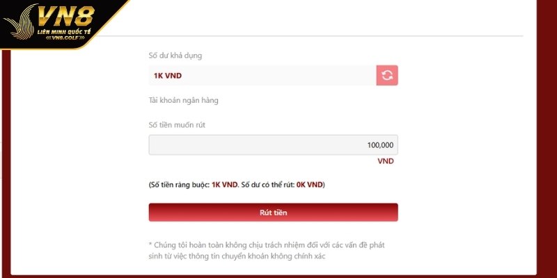 Các bước nhận tiền bởi thẻ ngân hàng